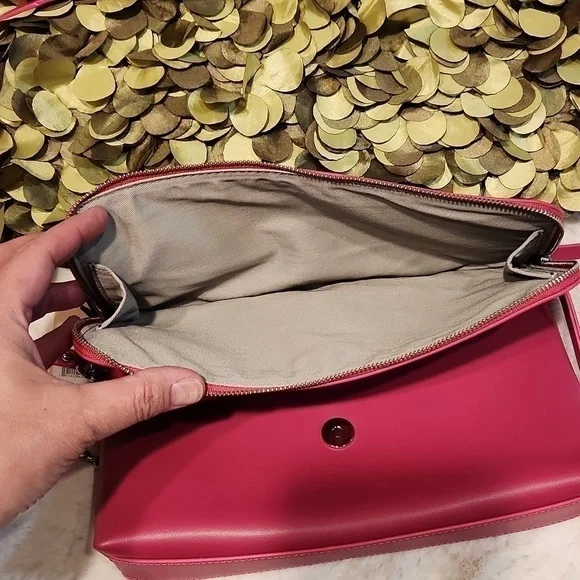 NWT Rebecca Minkoff Pink Leather Purse​​​​​​​​ - Picture 6 of 9
